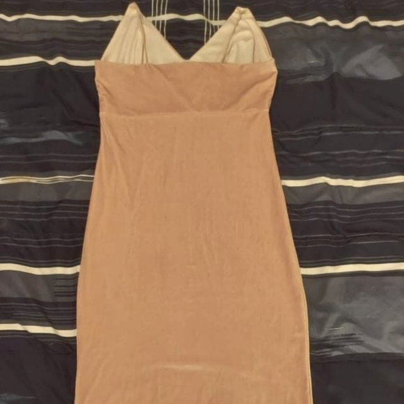 Club L Dresses Vintage Pink Velvet Bodycon Dress Poshmark